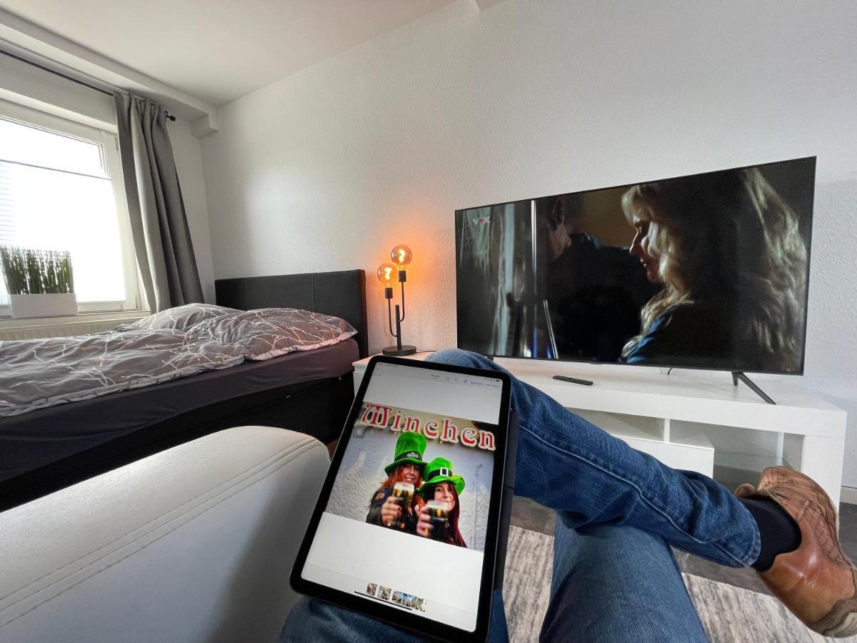 Gleis 12 , Kontaktloser 24-7-Check In, Barrierefrei ,Smart Tv, W-Lan, Parkplatz Kostenlos Bückeburg Buitenkant foto